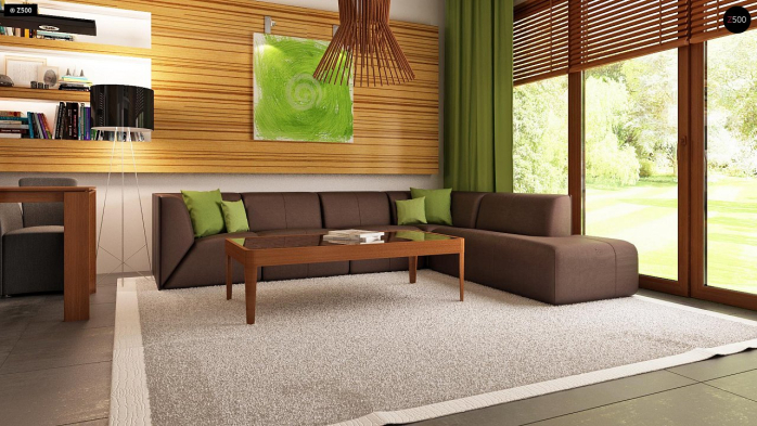 Проект дома U64 a - 4 С мансардным этажом дома в Киеве