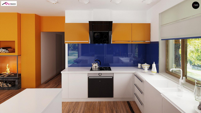 Проект дома U308 - 12 Одноэтажные дома в Киеве