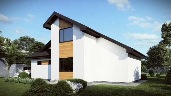 Проект дома DBT 684 - 3 Двухэтажные дома в Киеве