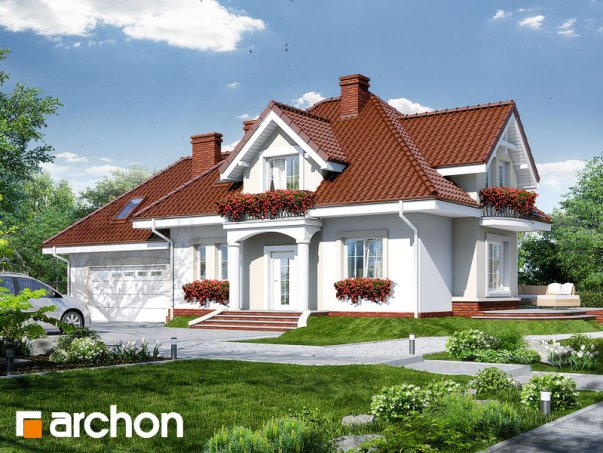 Проект дома Дом в вербене (Г2) - 1 С мансардным этажом дома в Киеве