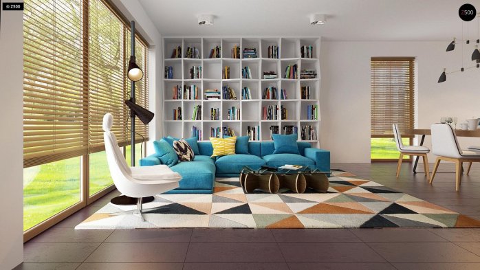 Проект дома Ux106 - 17 Одноэтажные дома в Киеве