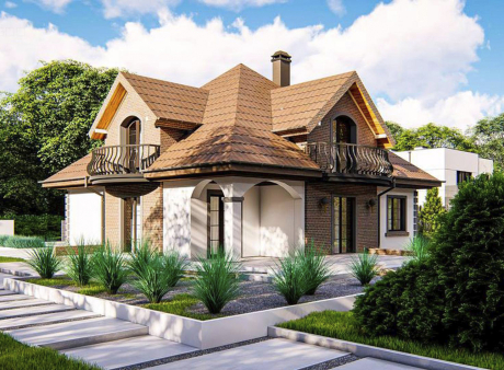 Проєкт будинку U18 kl+P