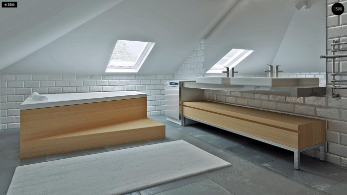 Проект дома U283 - 13 С мансардным этажом дома в Киеве