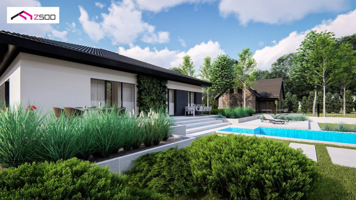 Проект дома U429 - 7 Одноэтажные дома в Киеве