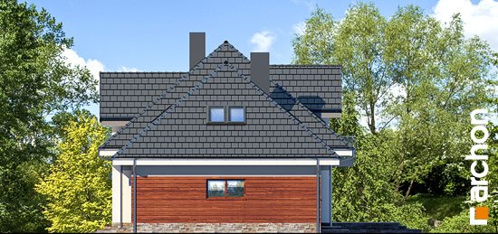 Проект дома Дом в сливах 2 (Г2) - 5 С мансардным этажом дома в Киеве