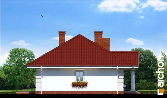 Проект дома Дом под красной рябиной вер.2 - 5 С мансардным этажом дома в Киеве