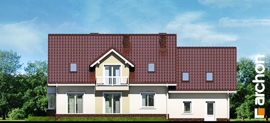 Проект дома Дом в каллах 2 (Г2) вер.2 - 6 С мансардным этажом дома в Киеве