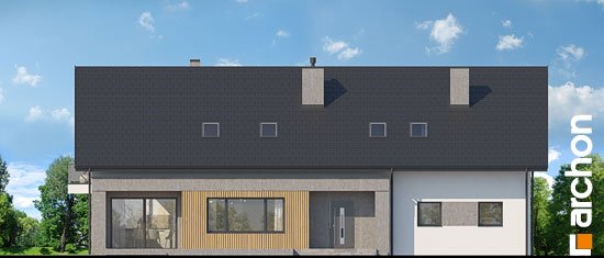 Проект дома Дом в аурорах 10 (Г2) - 6 С мансардным этажом дома в Киеве