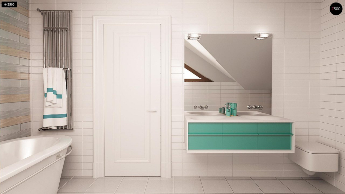 Проект дома U163 - 13 С мансардным этажом дома в Киеве