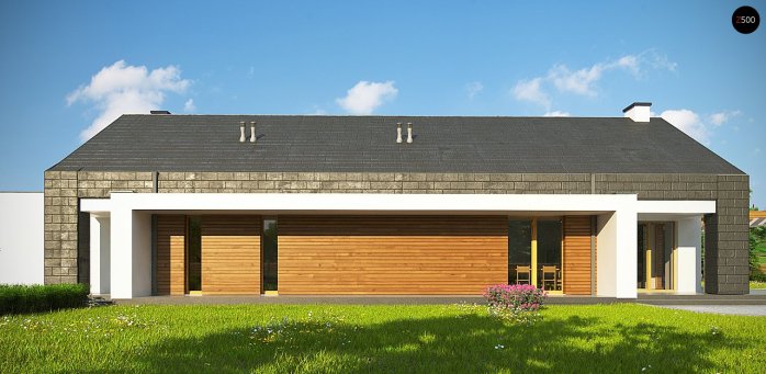 Проект дома U330 - 9 Одноэтажные дома в Киеве