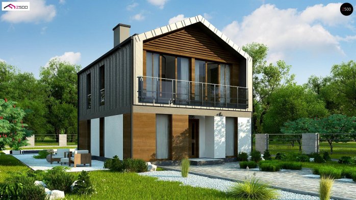 Проект дома U396 - 1 Двухэтажные дома в Киеве