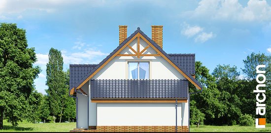 Проект дома Дом в горошке 2 вер.3 - 4 С мансардным этажом дома в Киеве