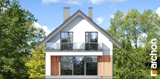 Проект дома Дом в сон-траве 4 - 6 С мансардным этажом дома в Киеве