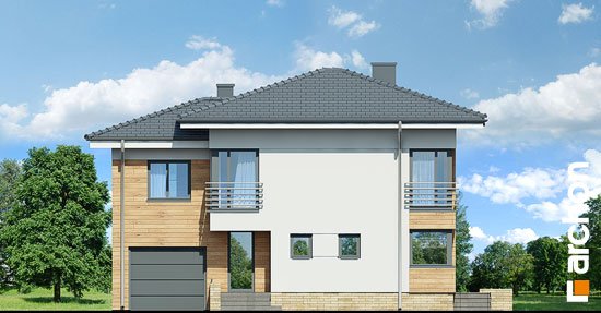 Проект дома Дом в мирте 5 - 3 Двухэтажные дома в Киеве