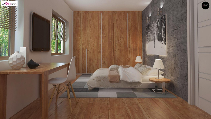 Проект дома U287 - 8 Одноэтажные дома в Киеве