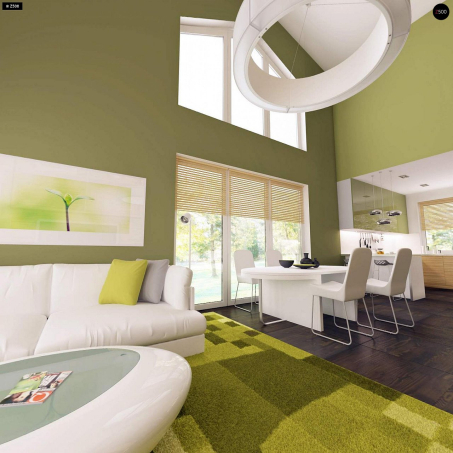 Проект дома U202 - 5 Одноэтажные дома в Киеве