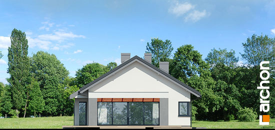 Проект дома Дом в пеперомиях 4 - 5 Одноэтажные дома в Киеве