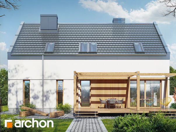 Проект дома Дом в журавках 8 - 2 С мансардным этажом дома в Киеве