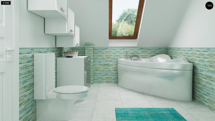 Проект дома U245 - 13 С мансардным этажом дома в Киеве