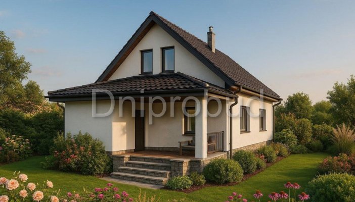 Мансардный дом в с. Щербановка