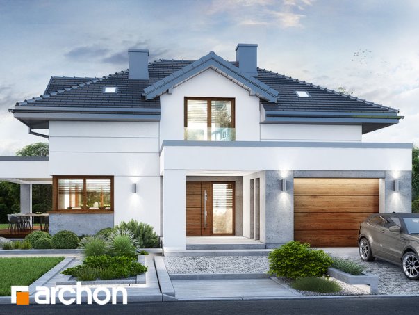 Проект дома Вилла Миранда 14 (Г) - 2 С мансардным этажом дома в Киеве