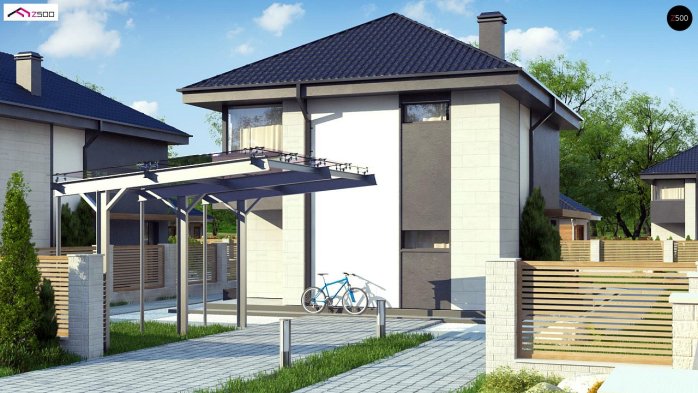 Проект дома U276 - 1 Двухэтажные дома в Киеве