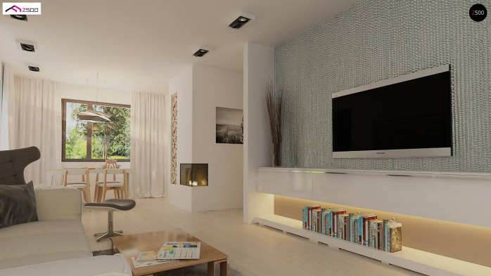 Проект дома U259 - 9 Одноэтажные дома в Киеве