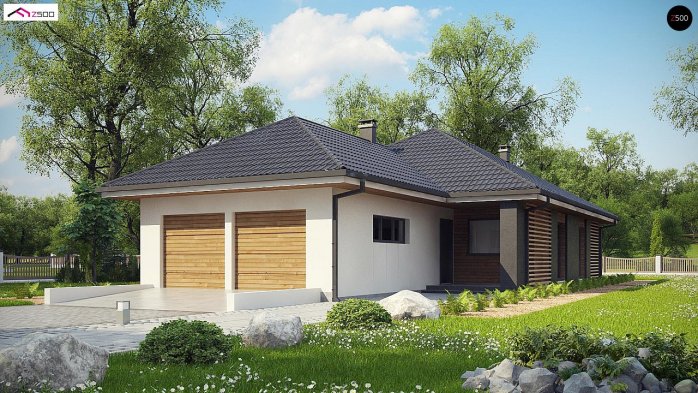Проект дома U327 - 1 Одноэтажные дома в Киеве