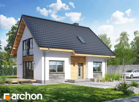 Проєкт будинку Будинок в хлорофітумі 3 (T)