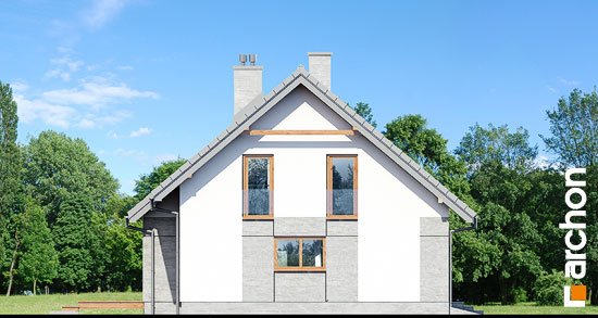 Проект дома Дом в аурорах - 4 С мансардным этажом дома в Киеве