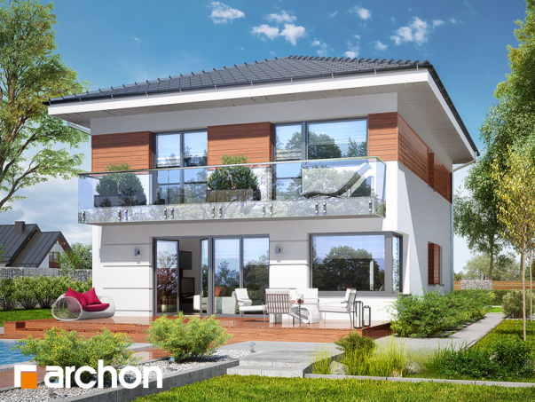 Проект дома Вилла Юлия 7 - 2 Двухэтажные дома в Киеве