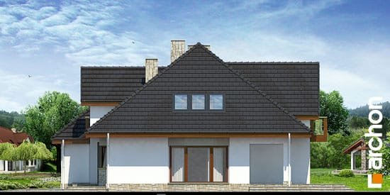 Проект дома Дом в калатеях вер.2 - 4 С мансардным этажом дома в Киеве