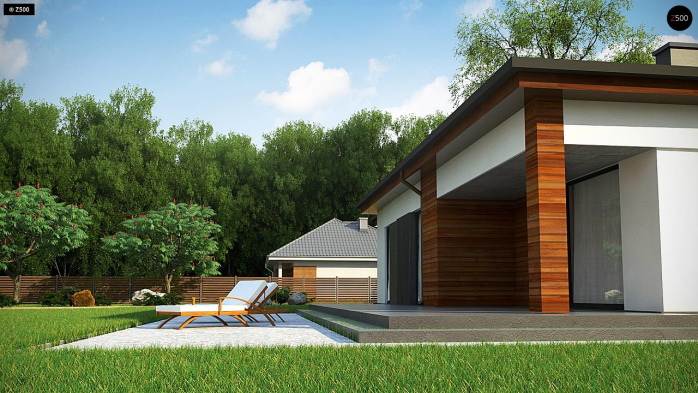 Проект дома U375 - 5 Одноэтажные дома в Киеве