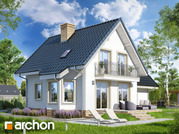 Проект дома Дом в винограде 2 (П) - 2 С мансардным этажом дома в Киеве