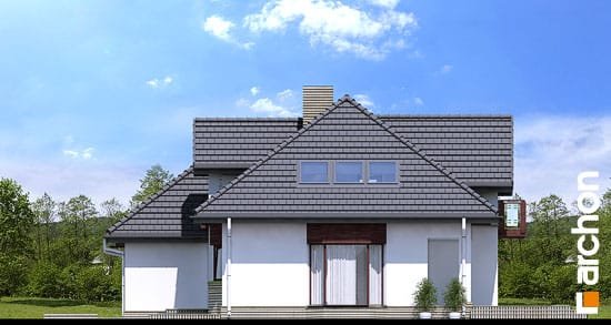 Проект дома Дом в калатеях 2 - 4 С мансардным этажом дома в Киеве