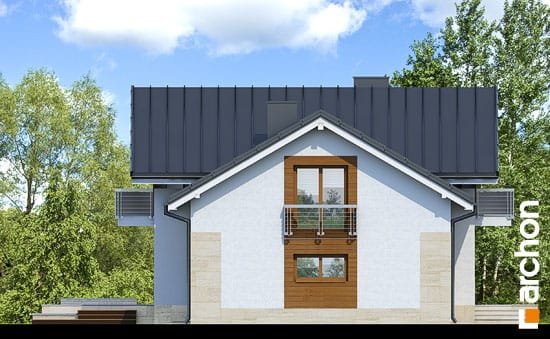 Проект дома Дом в абрикосах 3 вер.2 - 4 С мансардным этажом дома в Киеве