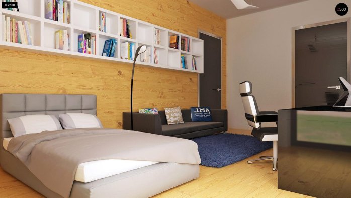 Проект дома Ux100 - 21 Одноэтажные дома в Киеве