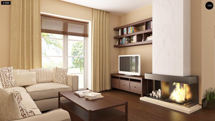 Проект дома U18 k - 5 С мансардным этажом дома в Киеве