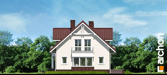 Проект дома Дом в каллах 2 (Г2) вер.2 - 5 С мансардным этажом дома в Киеве