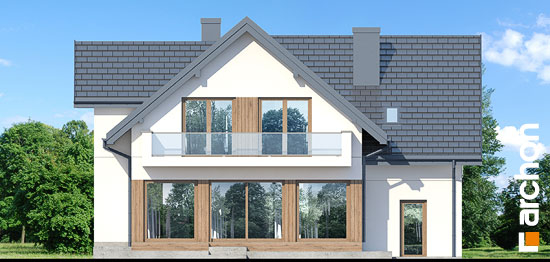 Проект дома Дом в табаско вep.2 вер.2 - 6 С мансардным этажом дома в Киеве