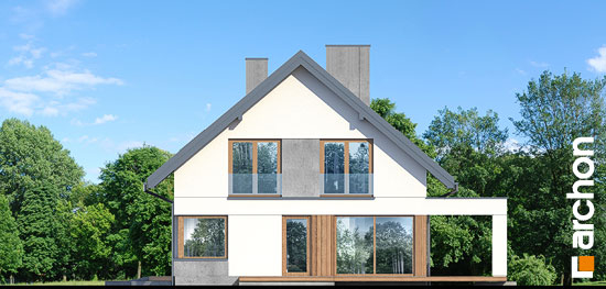 Проект дома Дом в айдаредах 11 - 5 С мансардным этажом дома в Киеве