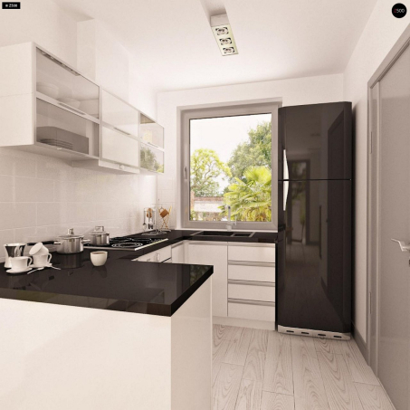 Проект дома U216 - 8 С мансардным этажом дома в Киеве