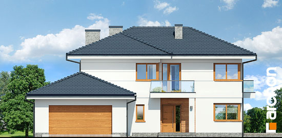 Проект дома Вилла Оливия 3 (Г2П) - 3 Двухэтажные дома в Киеве