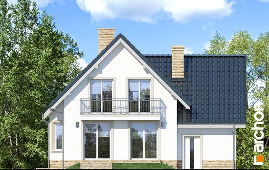 Проект дома Дом в винограде 2 (П) - 6 С мансардным этажом дома в Киеве