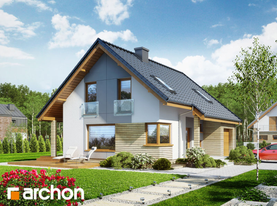 Проект дома Дом в журавках (П)