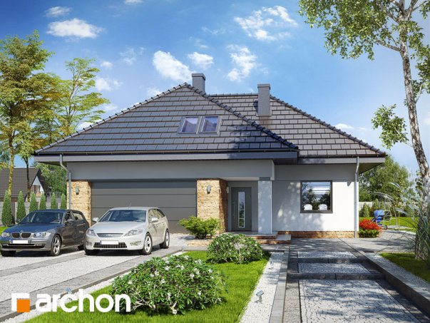 Проект дома Дом в тавулах (Г2) - 1 С мансардным этажом дома в Киеве