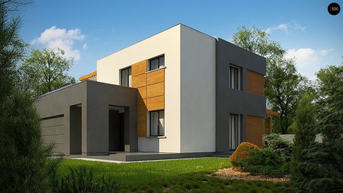 Проект дома Ux73 - 3 Двухэтажные дома в Киеве