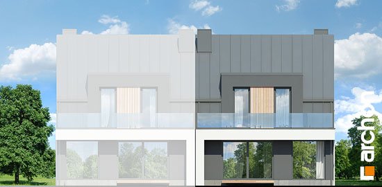 Проект дома Дом в клематисах 27 (Б) - 6 С мансардным этажом дома в Киеве