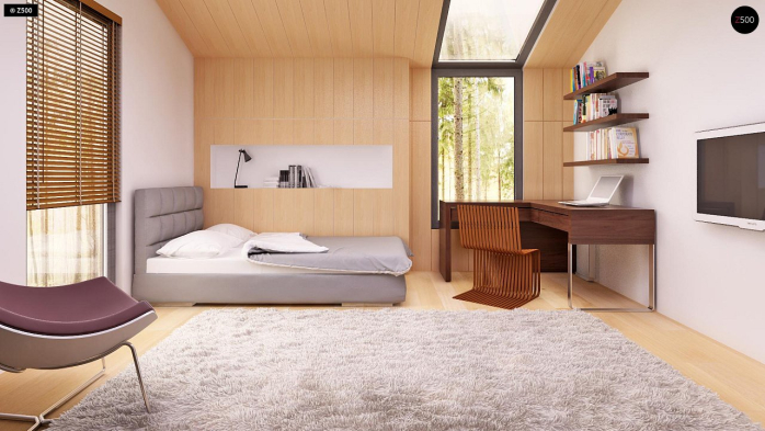 Проект дома Ux40 - 8 С мансардным этажом дома в Киеве