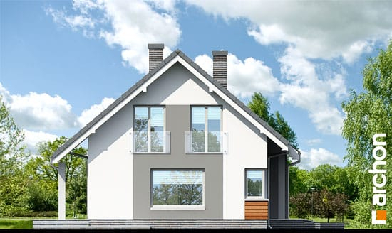 Проєкт будинку Будинок в гейджею вер.2 - З мансардним поверхом дома у Києві